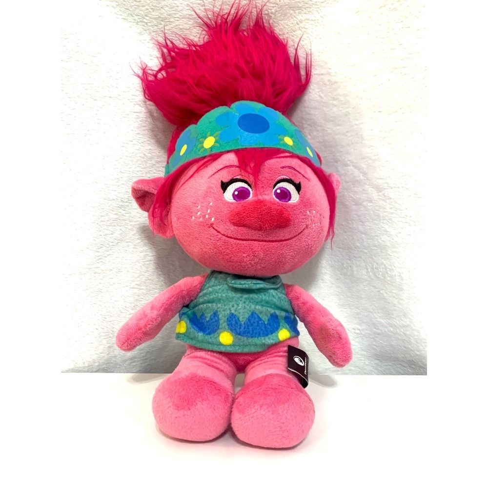 NEW! Trolls World Tour What Poppy Wants Medium Pillow - Approximately 21"